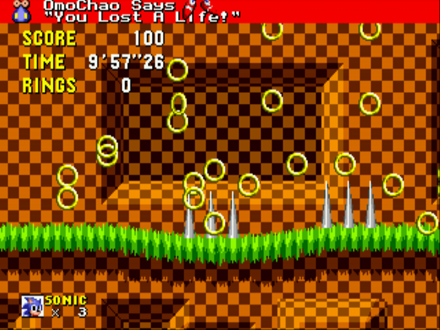 Sonic the Hedgehog - Omochao Edition Screenthot 2